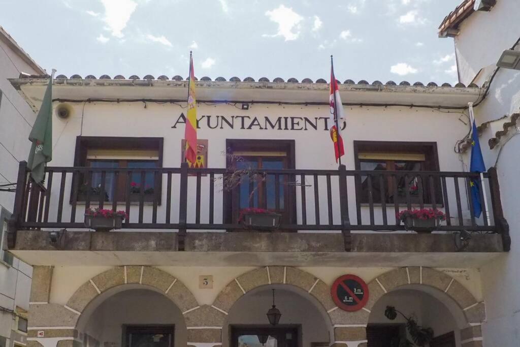 Ferienwohnung El Bosque De Los Romanos Puerto de Béjar Exterior foto