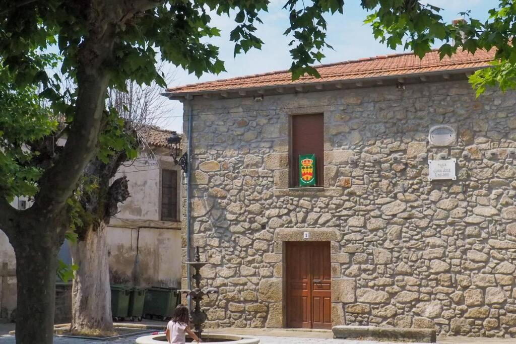 Ferienwohnung El Bosque De Los Romanos Puerto de Béjar Exterior foto