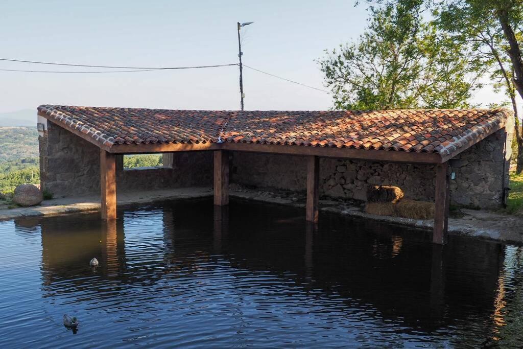 Ferienwohnung El Bosque De Los Romanos Puerto de Béjar Exterior foto