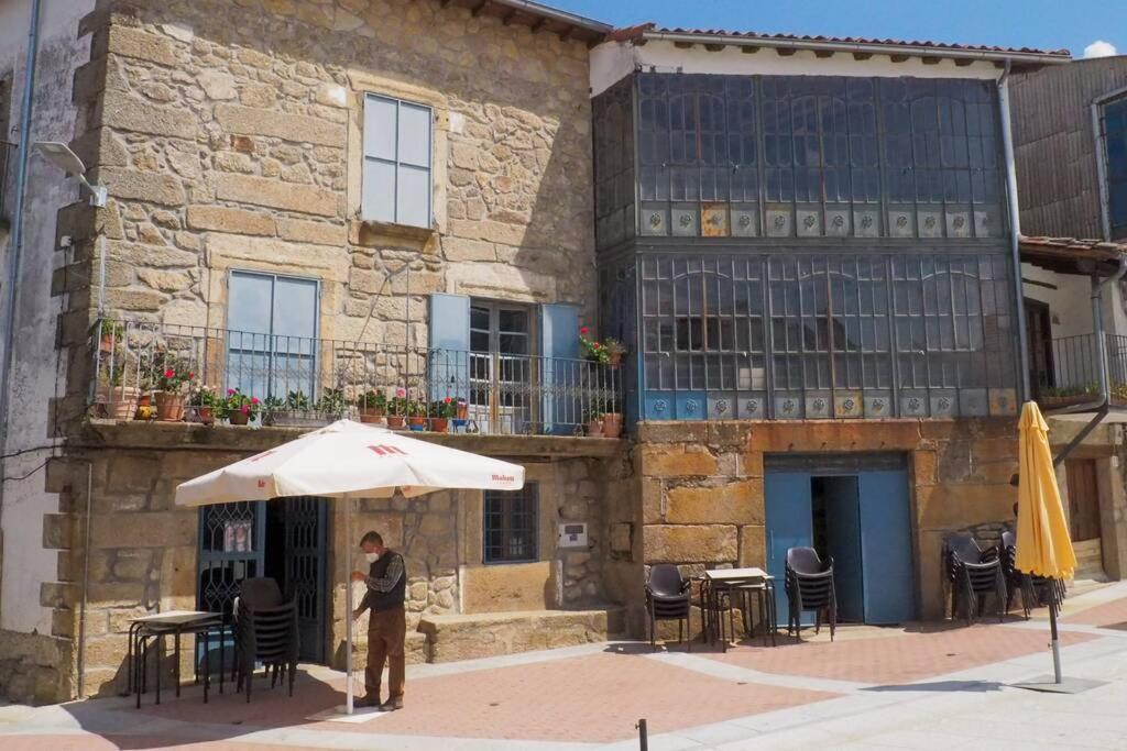 Ferienwohnung El Bosque De Los Romanos Puerto de Béjar Exterior foto